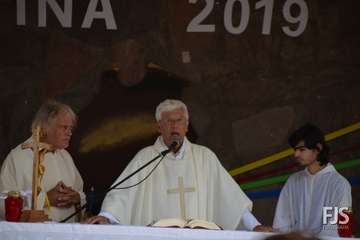 Misa y procesión de la Virgen de la Paloma en La Viña (Foto Francisco Javier Santana)